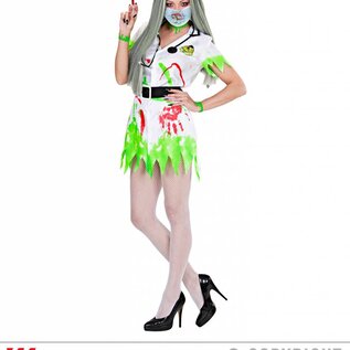 Halloween Vergiftigd bloederig mondkapje