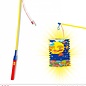 Nieuw2015-2016 Lampion met stokje en lichtje op batterij