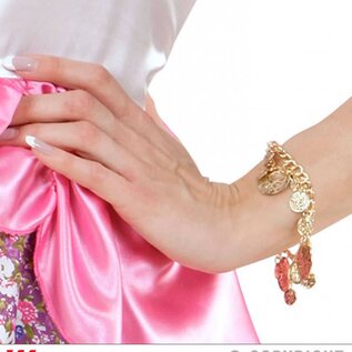 Nieuw2015-2016 Armbandje met muntjes voor party's