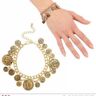 Nieuw2015-2016 Armbandje met muntjes voor party's