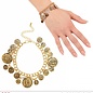 Nieuw2015-2016 Armbandje met muntjes voor party's