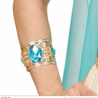 Nieuw2015-2016 Gouden armband met topaas steentjes voor carnaval