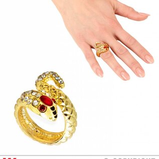 Nieuw2015-2016 Gouden slangen ringen voor carnaval