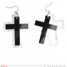 Nieuw2015-2016 Oorbellen met een kruisjes