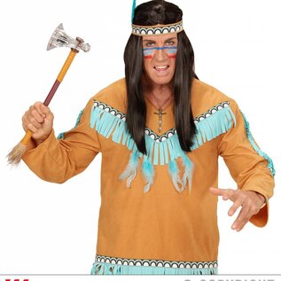 Nieuw2015-2016 Indianen halsketting met totempaal voor indianenjurkjes