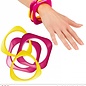 Nieuw2015-2016 Geel met roze disco armbandjes voor party's