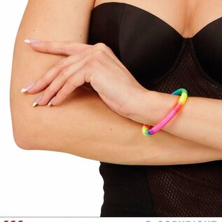 Nieuw2015-2016 Armbandje met neon kleuren voor carnaval