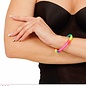 Nieuw2015-2016 Armbandje met neon kleuren voor carnaval