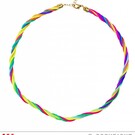 Nieuw2015-2016 Halsketting met 5 strings in neon kleuren