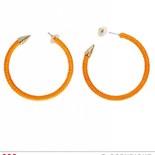 Nieuw2015-2016 Neon oranje oorbellen voor carnaval en party