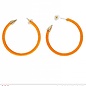 Nieuw2015-2016 Neon oranje oorbellen voor carnaval en party