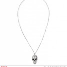 Nieuw2015-2016 Zilveren schedelketting