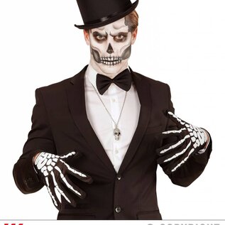 Nieuw2015-2016 Halloween ketting schedel in zilver