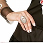 Halloween Halloween ring in zilver