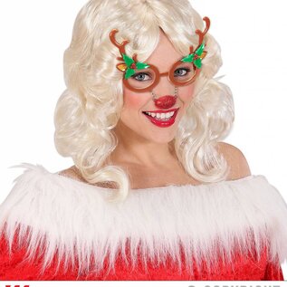 Nieuw2015-2016 Feestbril rendier voor kerst
