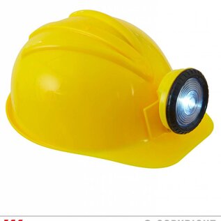 Nieuw2015-2016 Gele bouwhelm met lamp voor volwassenen