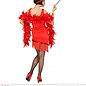 Nieuw2015-2016 Flapper kostuum rood jaren 20