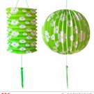 Nieuw2015-2016 Groene lampionnen set
