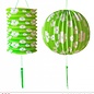 Nieuw2015-2016 Set van 2 groene lampionnen