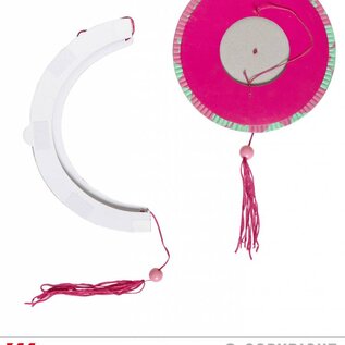 Nieuw2015-2016 Roze met groene lampionnenset van 2