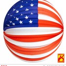 Nieuw2015-2016 Lampion USA van papier