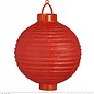 Nieuw2015-2016 Decoratieve lampion met ledverlichting rood