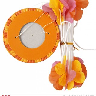 Nieuw2015-2016 Slinger Aloha met bloemen en lantaarntjes