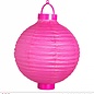 Nieuw2015-2016 Led lampion roze 30cm