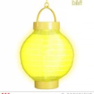 Nieuw2015-2016 Gele Lampion LED