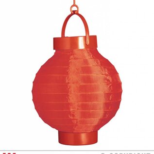 Nieuw2015-2016 Led lampion rood met licht