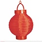Nieuw2015-2016 Led lampion rood met licht