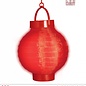 Nieuw2015-2016 Led lampion rood met licht