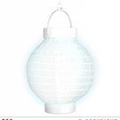 Nieuw2015-2016 Witte lampion met licht