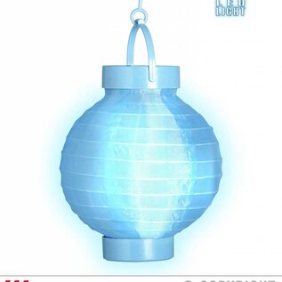 Nieuw2015-2016 Led licht lampion in Azur blauw