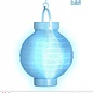 Nieuw2015-2016 Led licht lampion in Azur blauw