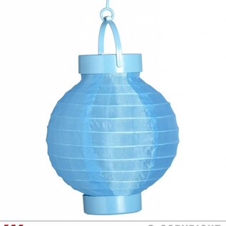 Nieuw2015-2016 Led licht lampion in Azur blauw
