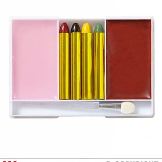 Nieuw2015-2016 Make up setjes voor indianen voor carnaval