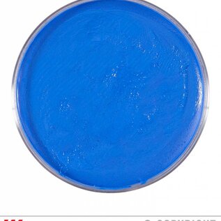 Nieuw2015-2016 Blauwe schmink 25 gram in een doosje voor carnaval