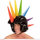 Nieuw2015-2016 Opblaasbare gekleurde spike helm