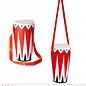 Nieuw2015-2016 Opblaasbare rood-witte drums