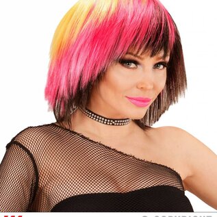 Nieuw2015-2016 Roze rockstar pruiken