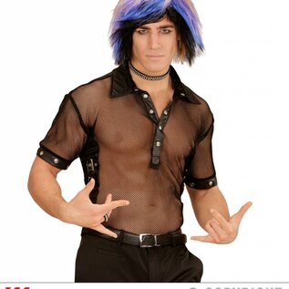 Nieuw2015-2016 Mannelijke rocker pruik Emo