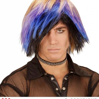 Nieuw2015-2016 Mannelijke rocker pruik Emo