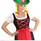 Oktoberfeest Heidi hoedje met gevlochten staartjes