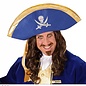 Nieuw2015-2016 Luxe tricorn piraat in blauw