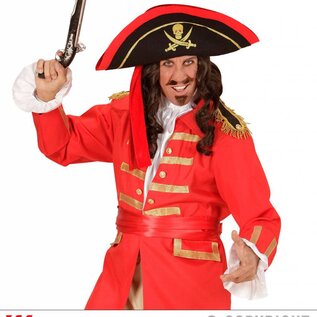 Nieuw2015-2016 Zwarte tricorn piraat