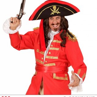Nieuw2015-2016 Zwarte tricorn piraat