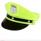 Nieuw2015-2016 Politiepet in neon geel