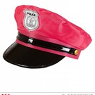 Nieuw2015-2016 Neon roze politiepet