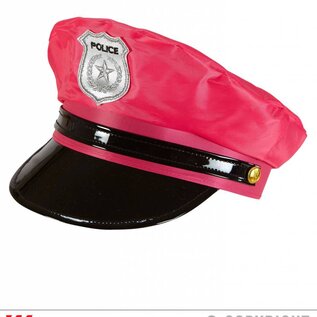 Nieuw2015-2016 Politie pet in neon roze